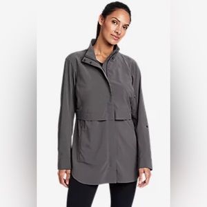 Eddie Bauer Women's Departure Lightweight Jacket Gray XS S NWOT